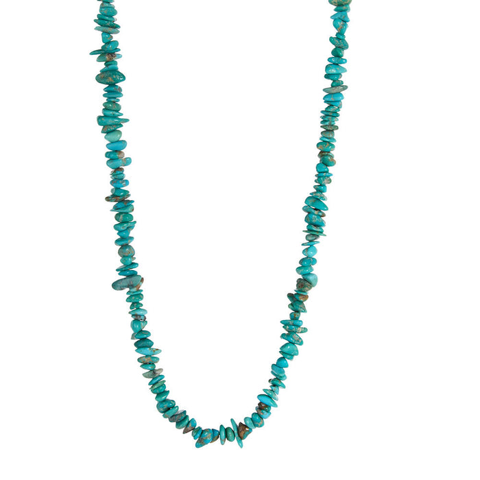 NRS Hand Strung Kingman Turquoise Necklace
