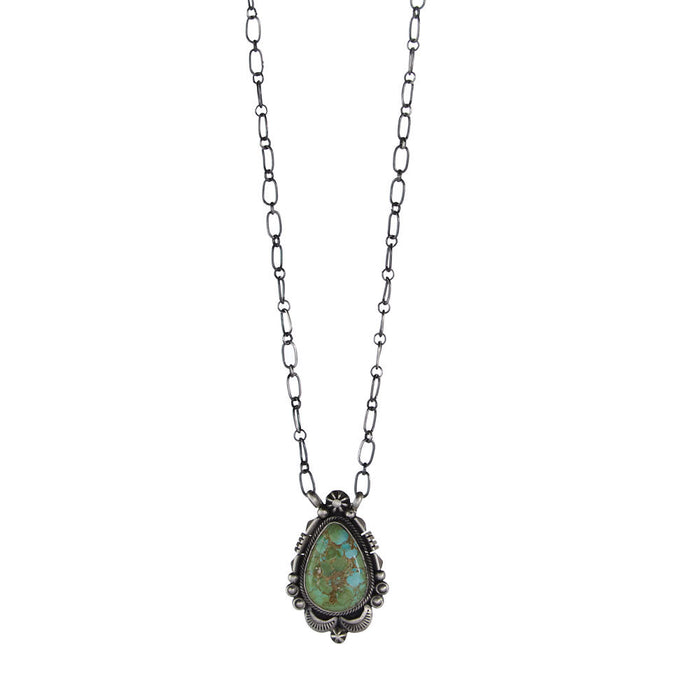 NRS Handmade Sterling Silver Sonoran Gold Necklace