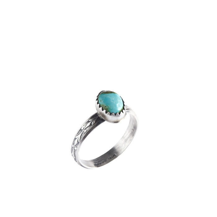 NRS Sterling Silver Sonoran Gold Ring