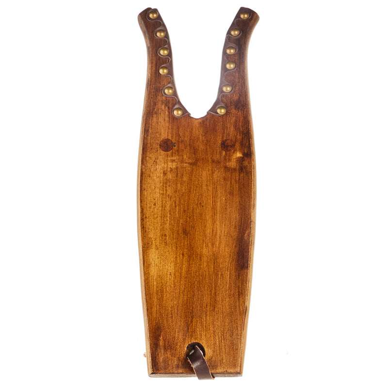Johnny Beard Company Stained Wooden Boot Jack