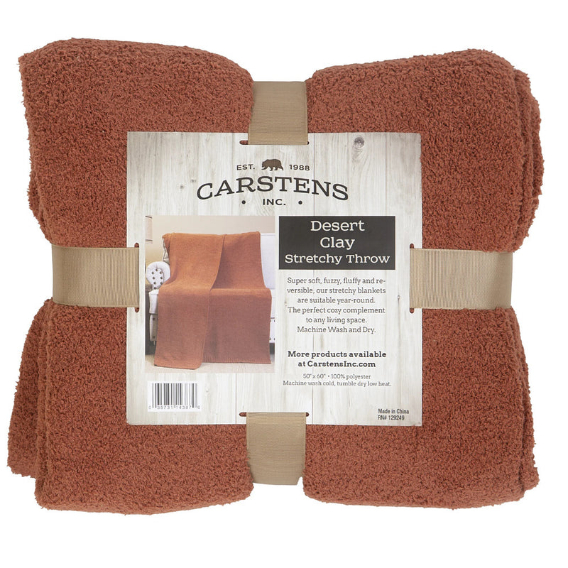 Carstens Desert Clay Stretchy Blanket