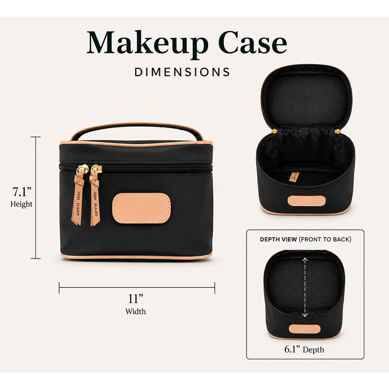 Jon Hart Design Dark Leopard Makeup Case