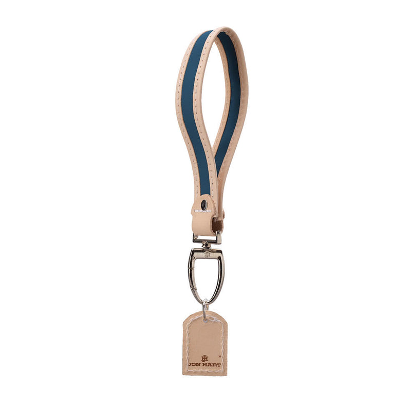 Jon Hart Design Pearl French Blue Coated Keychain