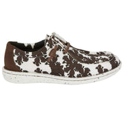 Justin Boot Company Women's Hazer Chocolate Cacti Casual