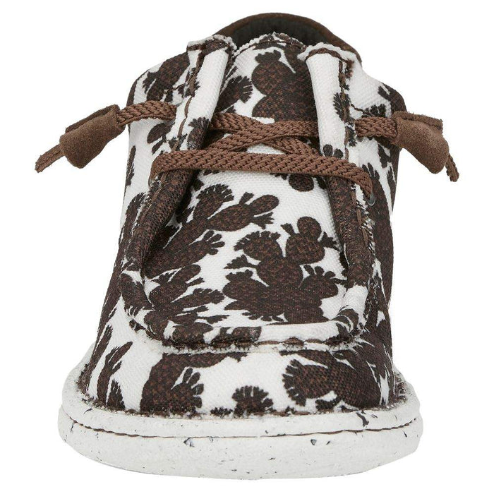 Justin Boot Company Women's Hazer Chocolate Cacti Casual
