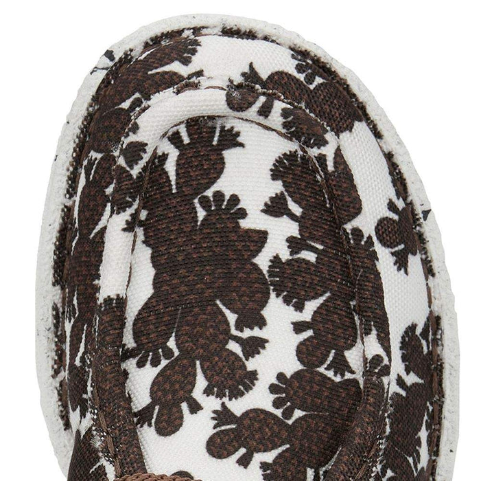 Justin Boot Company Women's Hazer Chocolate Cacti Casual