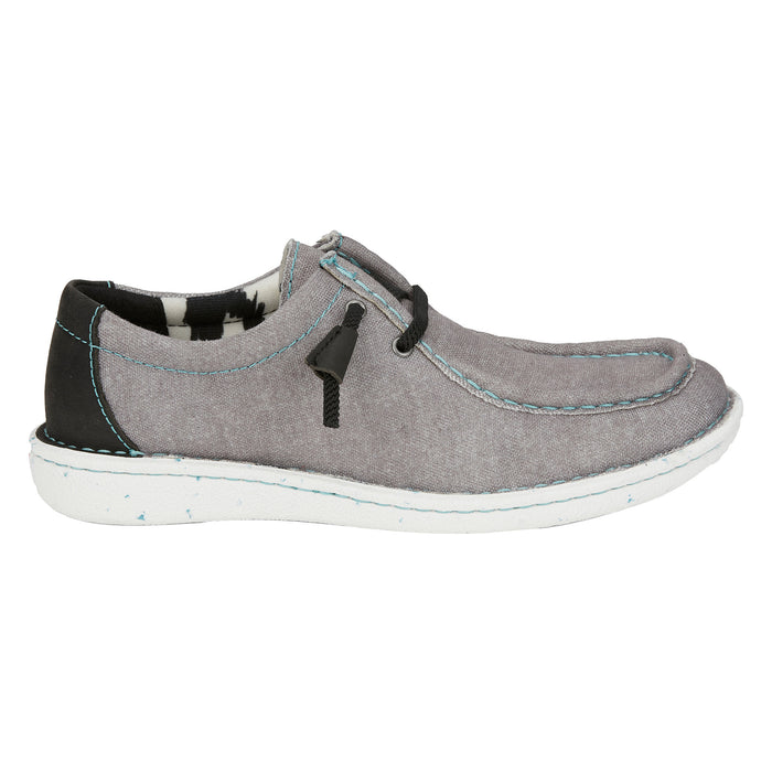 Justin Boot Company Women's Hazer Steel Grey Casual