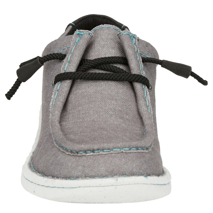 Justin Boot Company Women's Hazer Steel Grey Casual