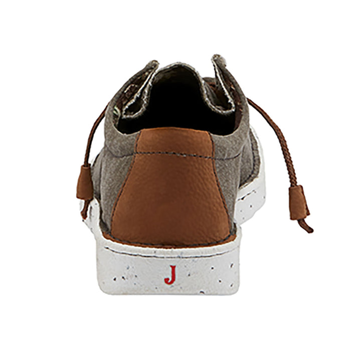 Justin Boots Men's Justin Hondo Ash Stretch Canvas Wallabee Casual Shoe