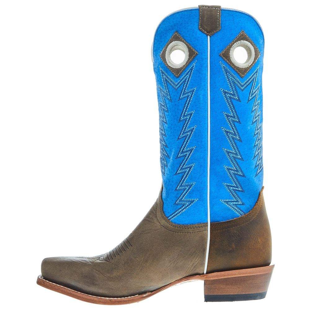Justin Boots Men's Punchy Ranker 13in Cobalt Blue Top