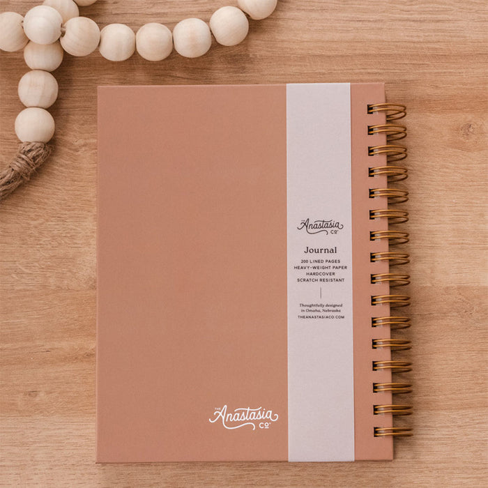 The Anastasia Co With God Nothing Shall Be Impossible Hardcover Journal