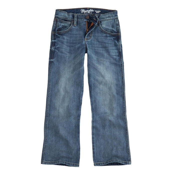 Wrangler Boy's Greely Wash Bootcut Jeans