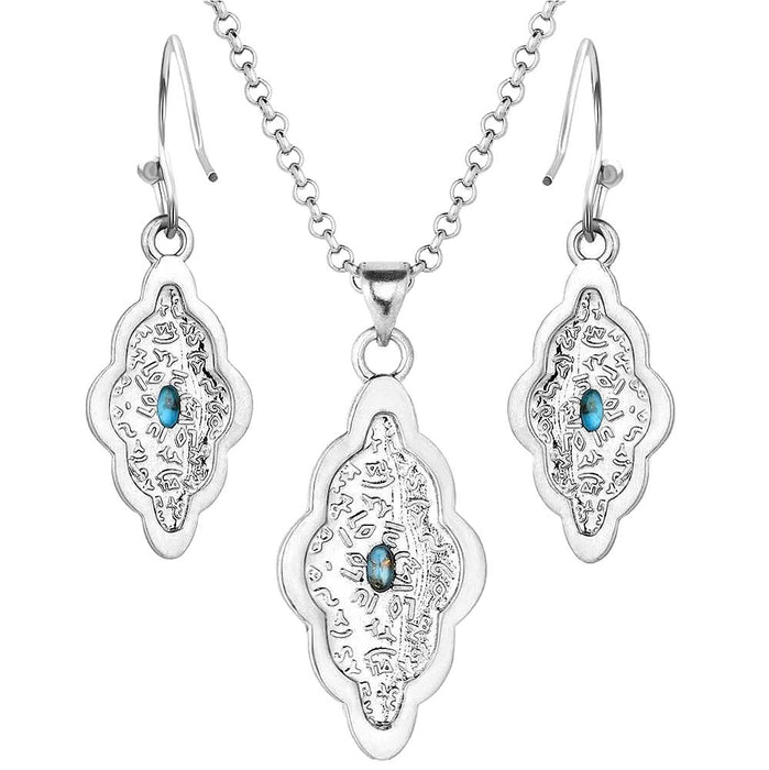 Montana Silversmiths Skies Turquoise Jewelry Set