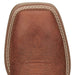 Justin Boot Company Women's Stampede Halter Roasted Cognac 11 In Top Square Toe Cowgirl Boot