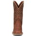 Justin Boot Company Women's Stampede Halter Roasted Cognac 11 In Top Square Toe Cowgirl Boot