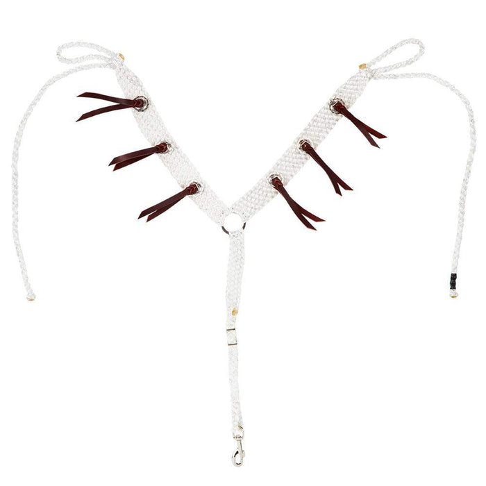 NRS Tack Mule Tape Breast Collar with Latigo Strings