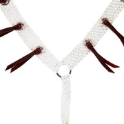 NRS Tack Mule Tape Breast Collar with Latigo Strings