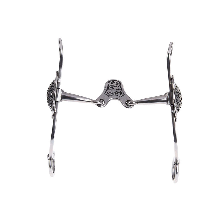 Jeremiah Watt Products 2in Floating Spoon Concho Short Shank Bit