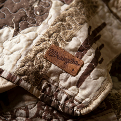 Carstens Wrangler Vintage Cowboy Quilt Queen Set