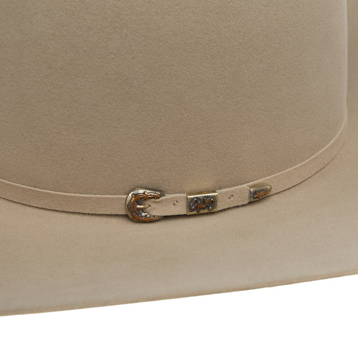 Jw Brooks Custom Hats B 100X Sand 8.5oz Work Horse 5in Brim Felt hat