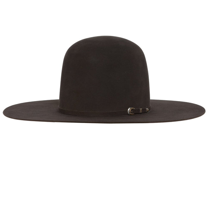Jw Brooks Custom Hats 50X Charcoal 4 1/4` Brim