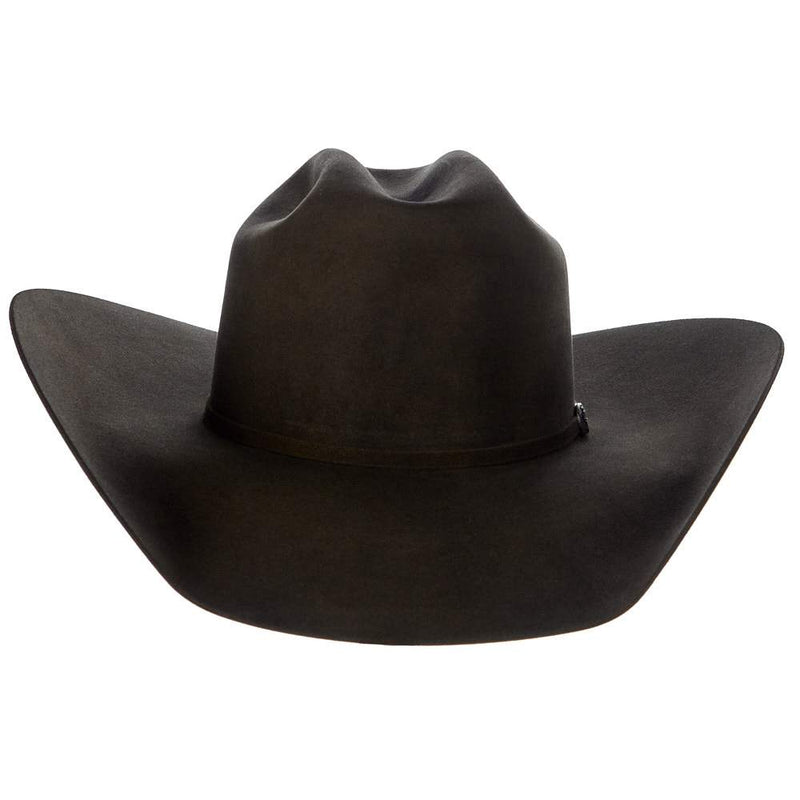 Jw Brooks Custom Hats 50X Pecan Smoke 4 1/2in. Brim Felt Cowboy Hat