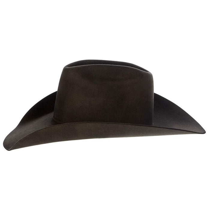 Jw Brooks Custom Hats 50X Pecan Smoke 4 1/2in. Brim Felt Cowboy Hat