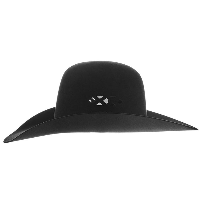 Jw Brooks Custom Hats Black Summer Felt with Venting