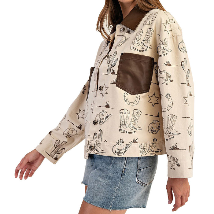 Ee Some Women's Desert Sand Fashion Jacket
