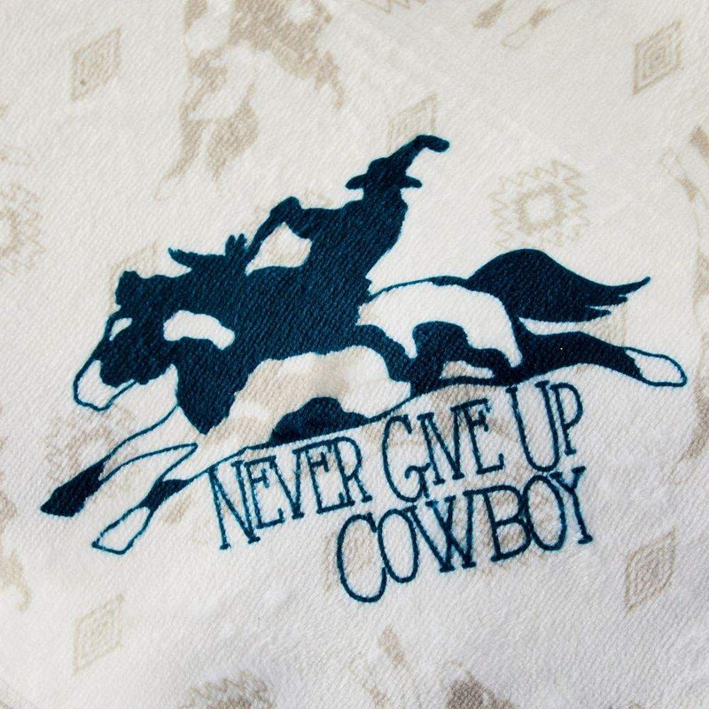 The Whole Herd Cowbabe Never Give Up Cowboy Burp Rags