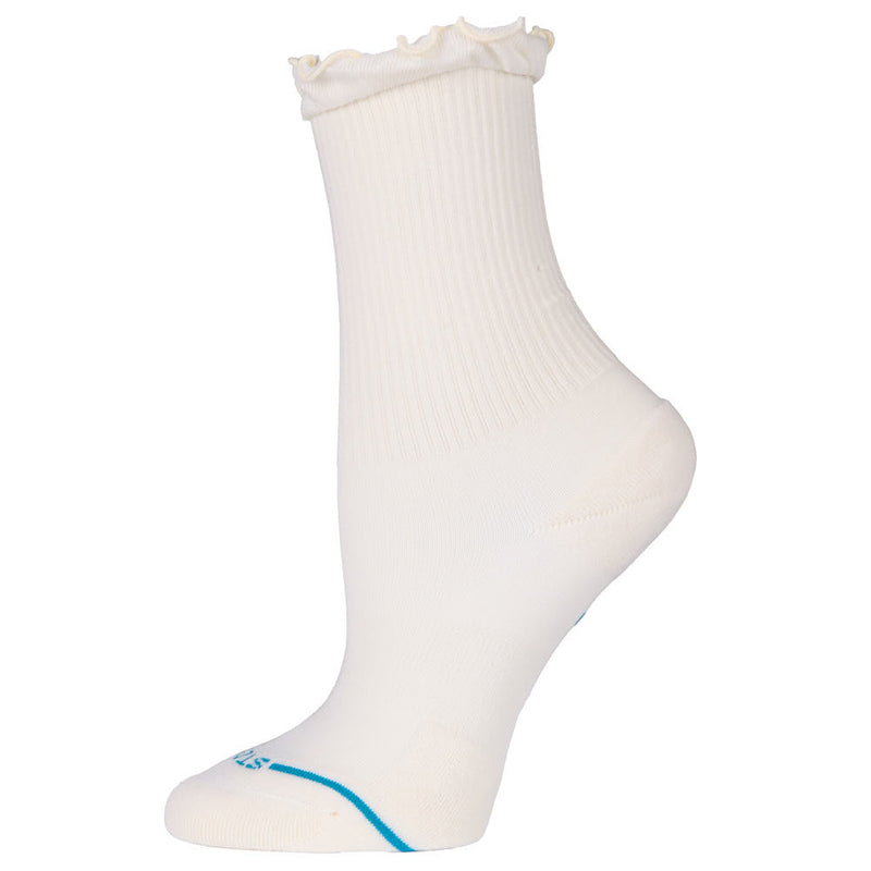 Stance Kid's Ivory Ruffle Icon Crew Socks