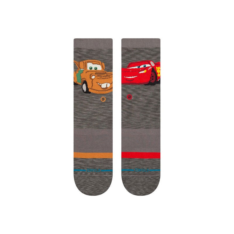 Stance Kids Kachow Dark Grey Crew Socks