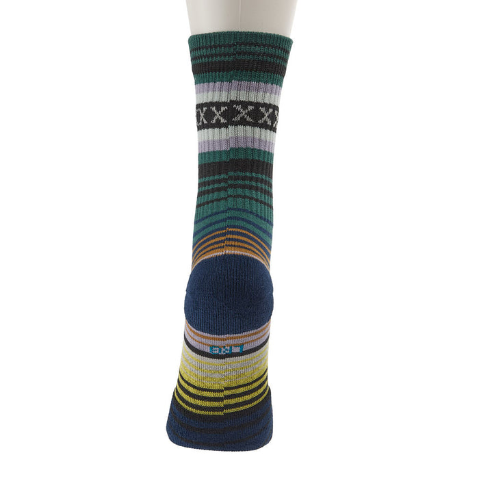 Stance Kid's Mix Stripe Deep Teal Crew Socks 3 Pack