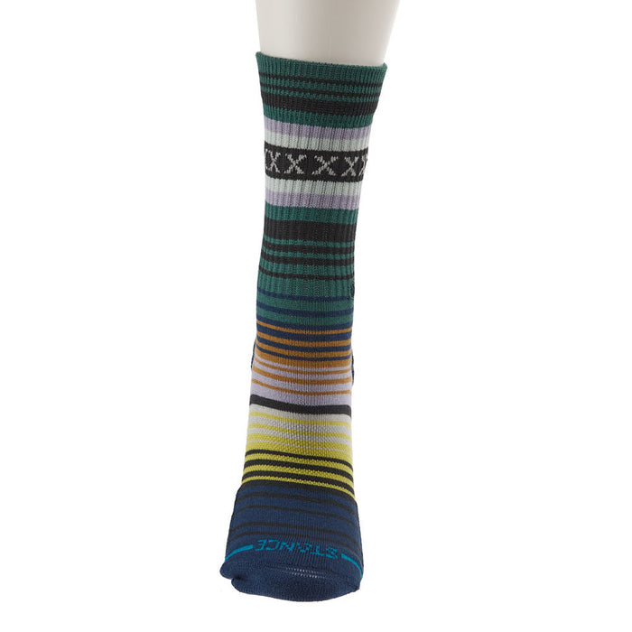 Stance Kid's Mix Stripe Deep Teal Crew Socks 3 Pack