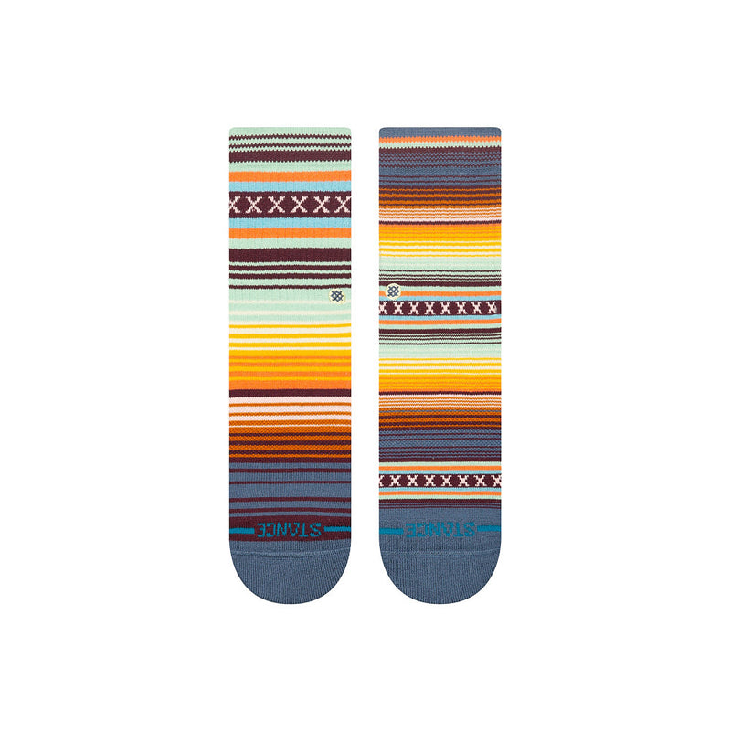 Stance Kids Curren Sea Blue Crew Socks