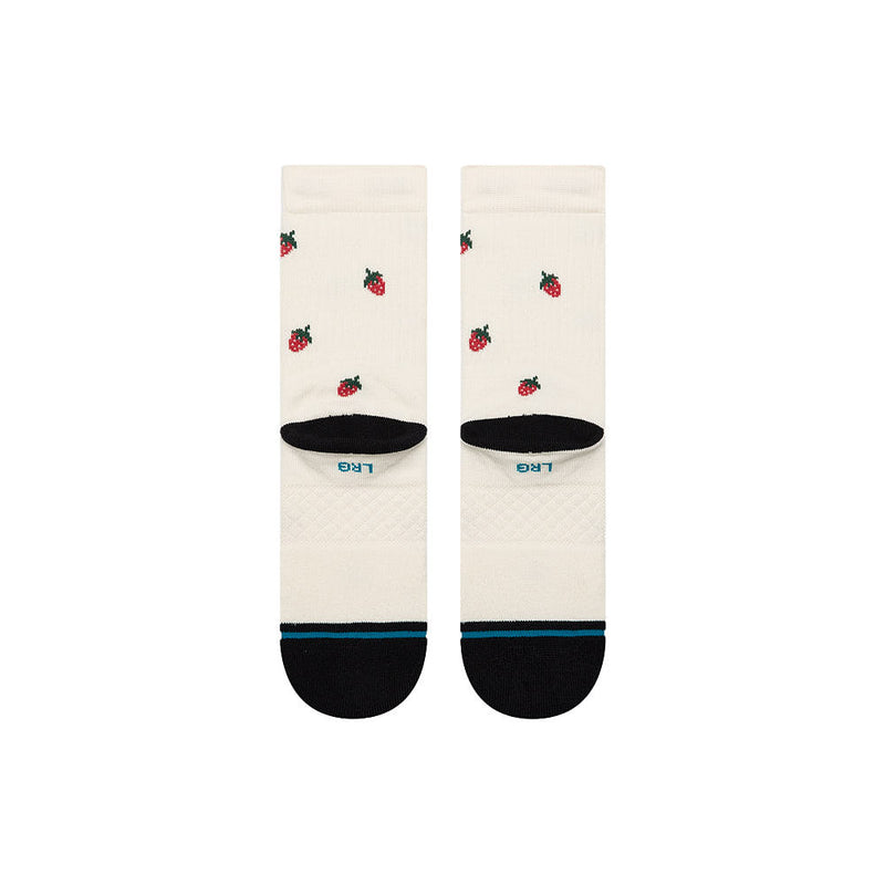 Stance Kid's Ivory So Sweet Crew Socks