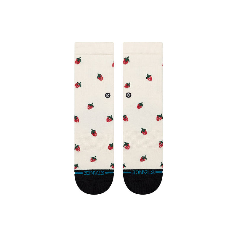 Stance Kid's Ivory So Sweet Crew Socks