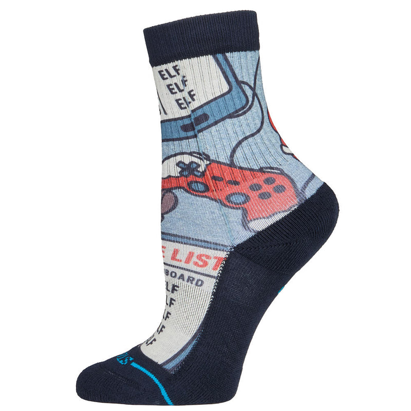Stance Kid's Santa Cowboy Crew Socks