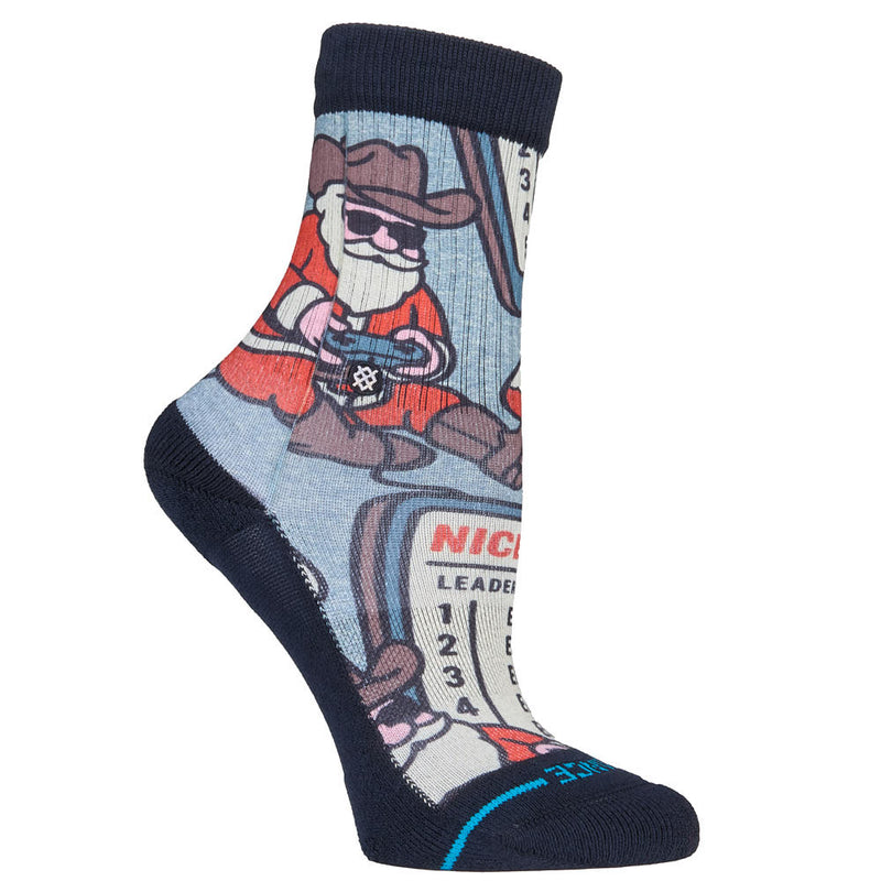 Stance Kid's Santa Cowboy Crew Socks