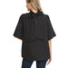 Umgee Usa Inc. Womens Black Bell Sleeve Top