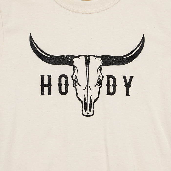 Moss Brothers Boys Howdy Natural Tee
