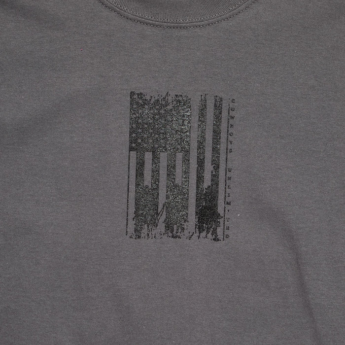 Moss Brothers Boys American Posse Charcoal Tee