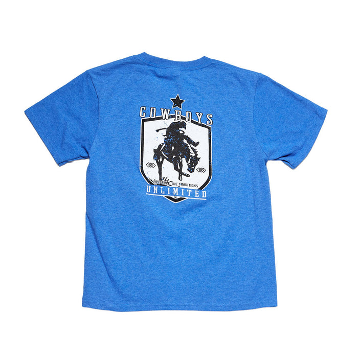 Moss Brothers Boys Royal Diamond Bronc Tee