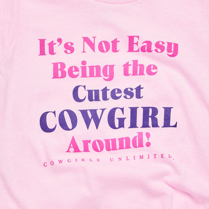 Moss Brothers Girls Pink Cowgirl Around Onesie