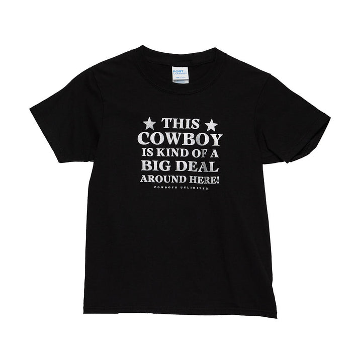 Moss Brothers Big Deal Black Tee