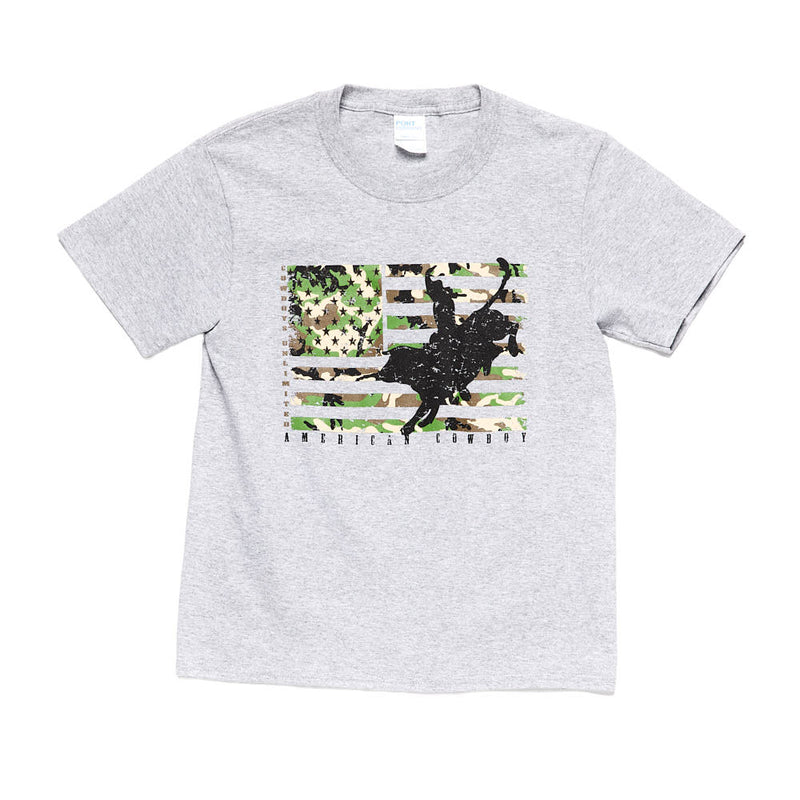 Moss Brothers Grey Camo Bull Tee