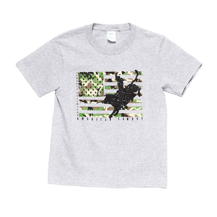 Moss Brothers Grey Camo Bull Tee
