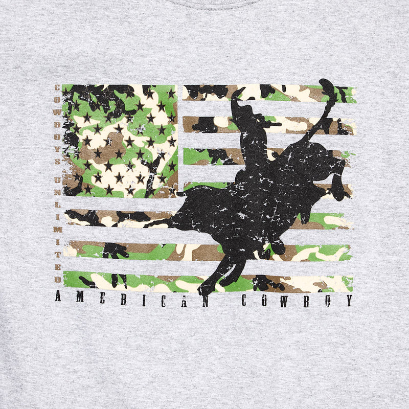 Moss Brothers Grey Camo Bull Tee