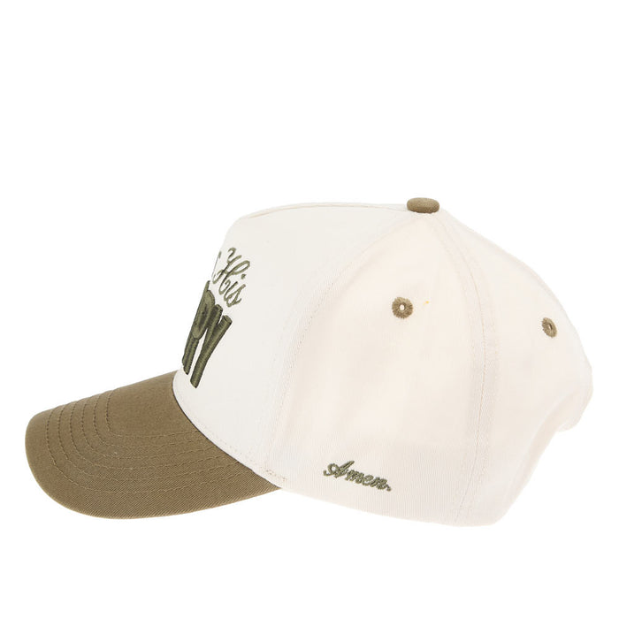 Kenzkustomz Olive All For His Glory Cap
