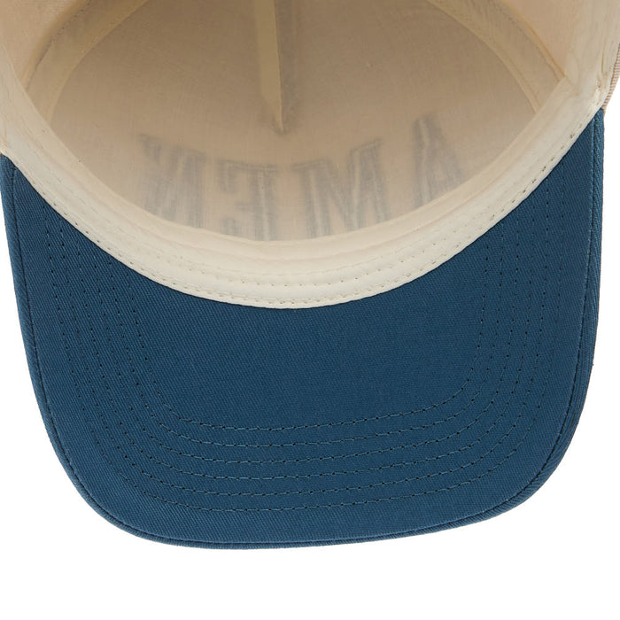 Kenzkustomz Amen Slate Blue Vintage Trucker Cap